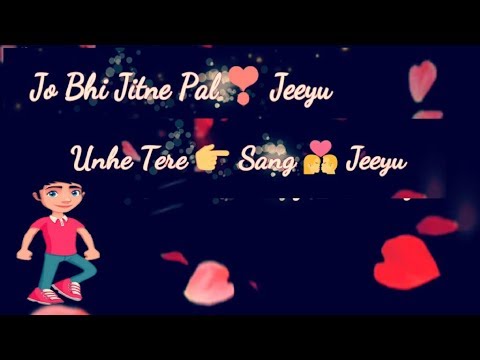 Download Jo Bhi Jitne Pal Jiyu Very Sad Status Video Download Free