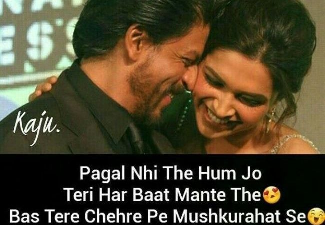 Download Romantic Dialogues Cute Hindi Status Free