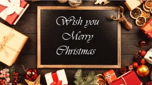 Wish You Very Happy Merry Christmas Status Video