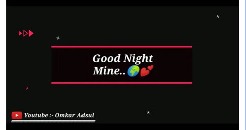 Good Night Song Whatsapp Status Video