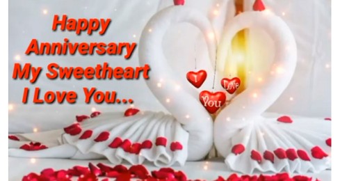 Happy Anniversary Sweet Heart Whatsapp Status