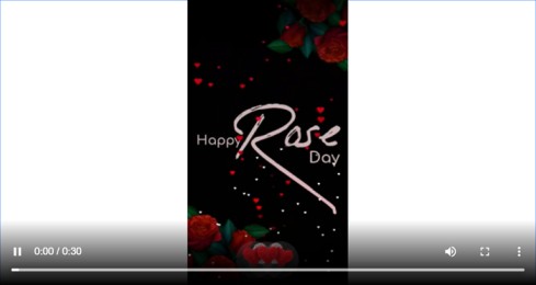 Happy rose rose day 2020 heart whatsapp status rose day shayari status rose day status rose