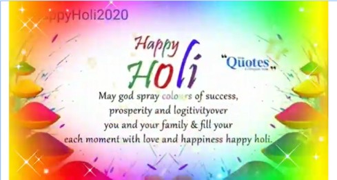 Happy Holi special whatsapp status video Happy Holi wishes