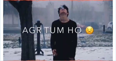 Fire Broken Heart Urdu Hindi Shayri Status Video