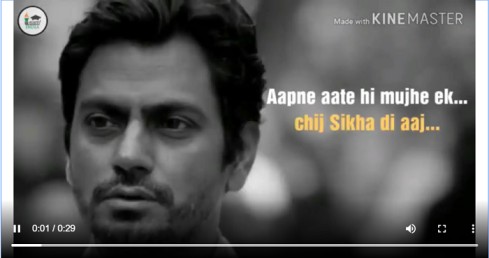 Nawazuddin Siddque Motivational WhatsApp Status