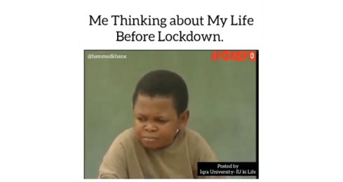 Thinking About Life Before Lockdown - Funny Whatsapp Video
