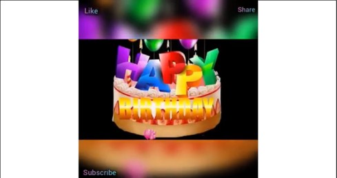 Birthday Song Whatsapp Video Status