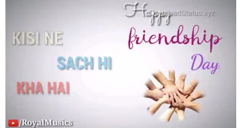 Dosti Beautifull Lines – Friendship Day Special Whatsapp Status Video