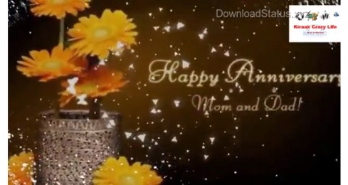 Happy Marriage Anniversary Mummy Papa Whatsapp Status Video