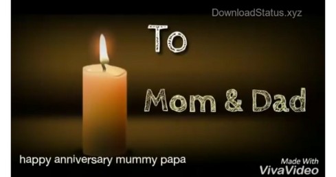 Happy Married Anniversary to Mom Dad Whatsapp Status Video