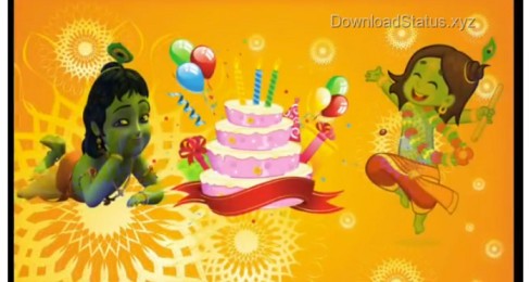 Hum Sab Bolenge Happy Birthday To You – Krishna Janmashtami WhatsApp Status Video
