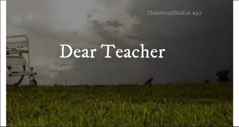 Thanks For Teaching Me – Teacher’s Day Whatsapp Status Video