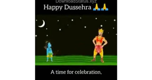 Dussehra Whatsapp Status Video