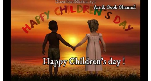 Happy Childrens Day Status Video
