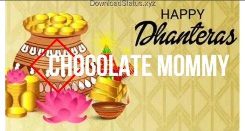 Happy Dhanteras Status Video