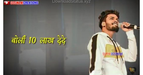 Karobar – Sumit Goswami Whtasapp Status Video