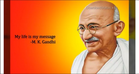 Gandhi Jayanti Status Video Download