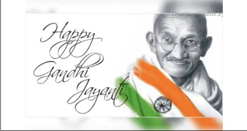 Happy Gandhi Jayanti Status Video