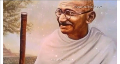 Happy Gandhi Jayanti Status