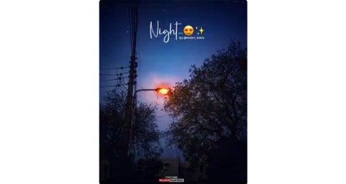 Taaro Bhari Ek Raat Me – Good Night Special Whatsapp Status Video