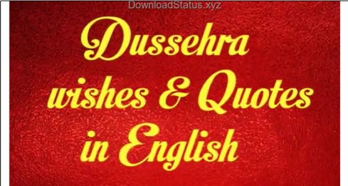 Dussehra Wishes Messages Dussehra Whatsapp Status