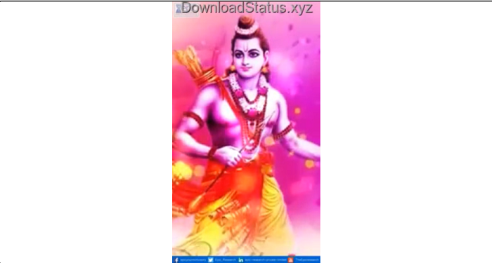 Happy Ram Navami Status Video Download