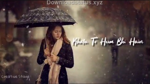 Khafa Toh Hum Bhi Hain Tum Bhi-Ho – Sad Whatsapp Status Video