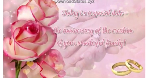 Wedding Anniversary Wishes Greetings Whatsapp Status Video