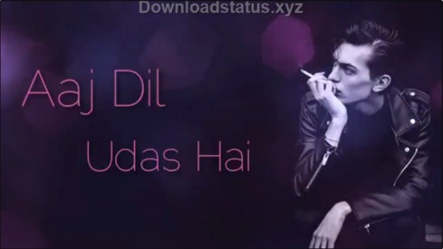 Aaj Dil Udas Hai – Sad Whatsapp Status Video