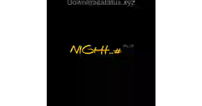 Black Screen Status – Good Night Whatsapp Status Video