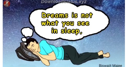 Dream Inspiration – English WhatsApp Status Video