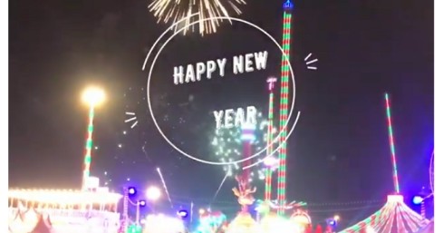 Fireworks Dubai Welcome – New Year 2021 Video Status Download