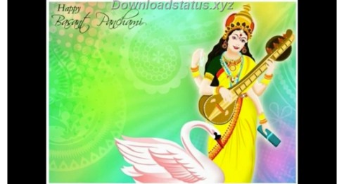 Happy Basant Panchami – Saraswati Puja Status Video Download