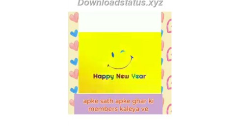 Happy New Year 2021 Status Video