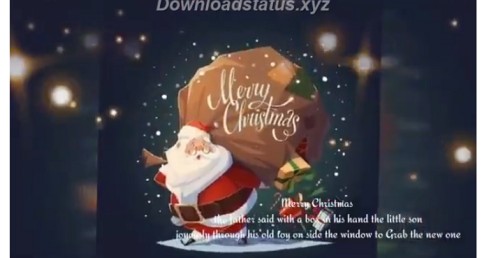 Happy New Year Christmas Day Status 2021 – Merry Christmas Video Status