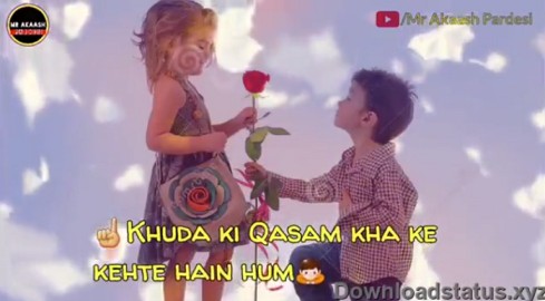 Khuda Ki Qasam Kha Ke Kehte Hain Hum – Love Whatsapp Video Status