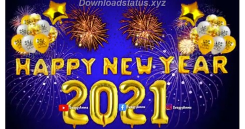 New Year 2021 Countdown Status Video