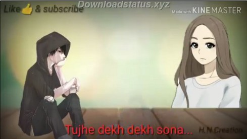 Tujhe Dekh Dekh Sona – Love Whatsapp Status Video