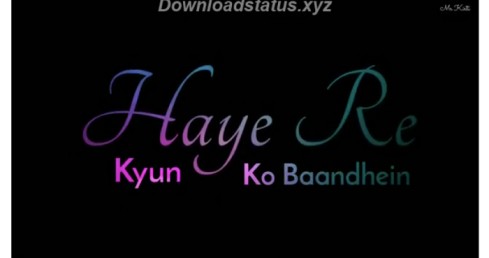 Dilon Ki Mohabbat Ko Baandhe Kyun Haaye Re – Hindi Status Video