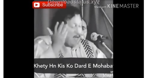 Kehte Hai Kisko Dard E Mohabbat – Full Screen Status Video