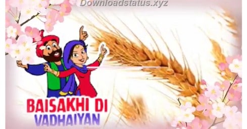 Happy Baisakhi Status Video Download
