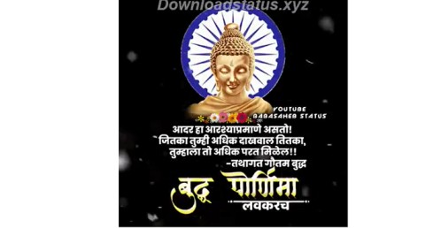 Happy Buddha Purnima Status Video