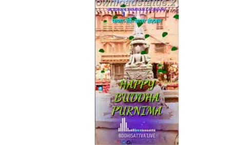 Happy Buddha Purnima Whatsapp Status