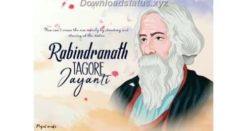 Tagore Jayanti Statu Video Download