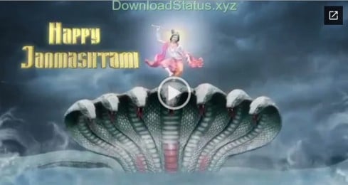 Krishna Janmashtami Ki Bahut Shubhkamnaye – Janmashtami Status Video Download