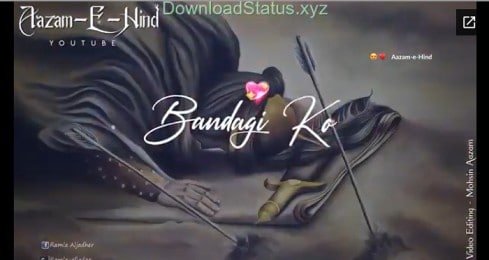 Zindagi Baksh Di – Muharram Video Status Download