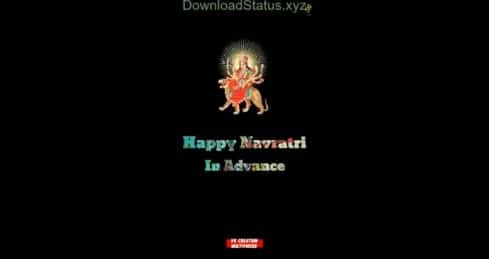 Happy Navratri in Advance Status Download