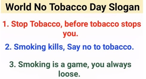 World No Tobacco Day 5